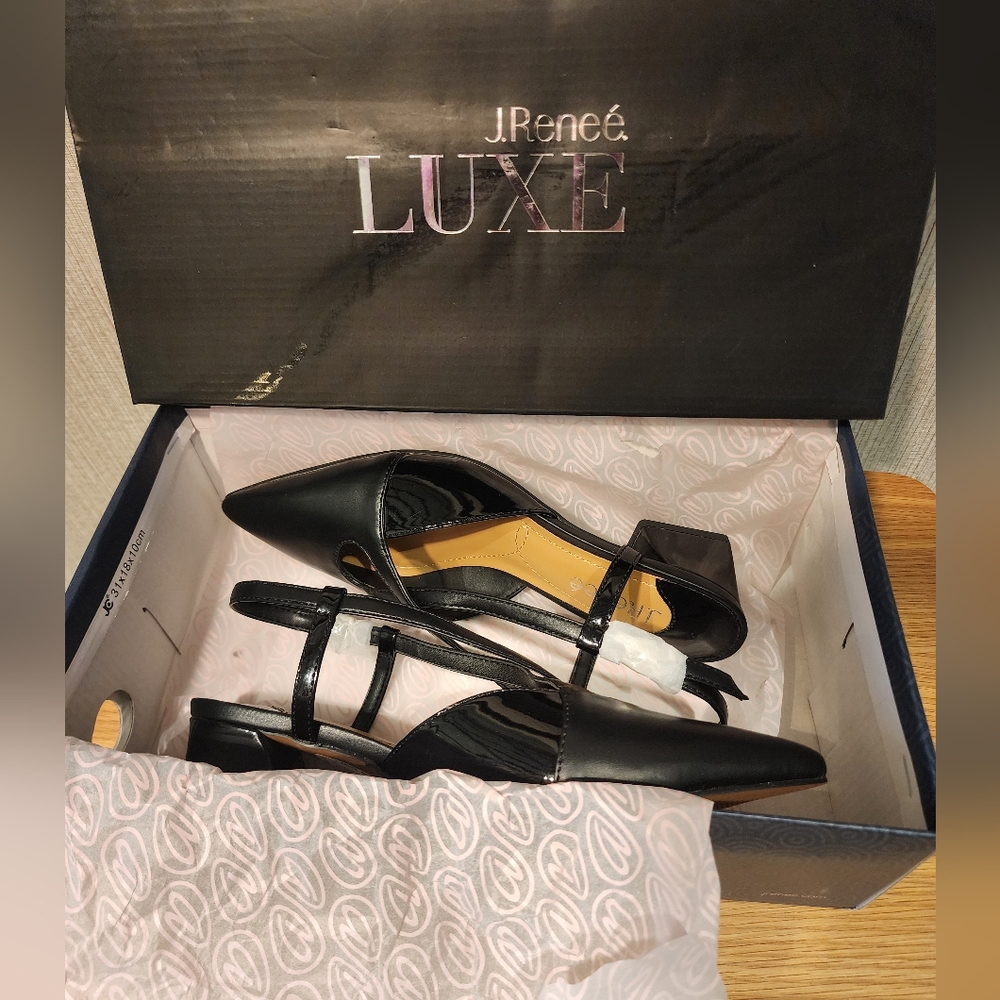 Brand New-J.Renee Black Women's Shoes!!โ๏ธ๐โ๏ธ - Picture 7 of 8